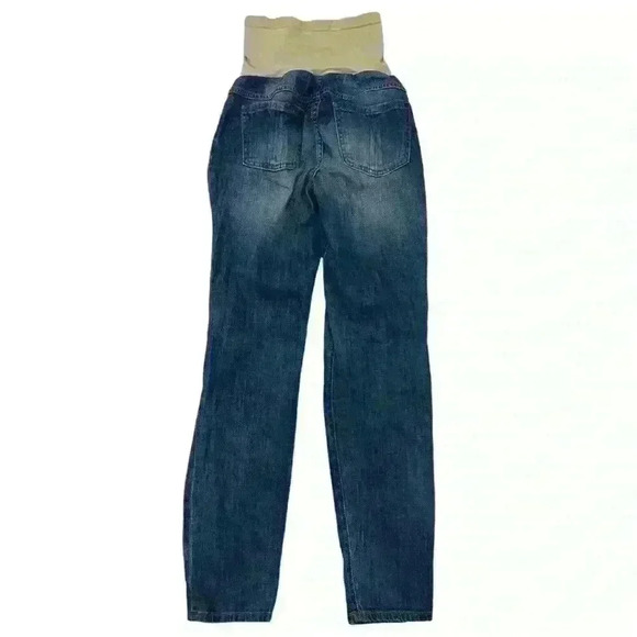 Indigo Blue Maternity Jeans Size M - Picture 3 of 6